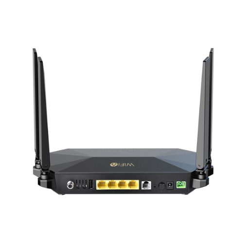 WinkyLink WLONYX1800 | Wi-Fi 6 XPON ONU - Rear | Pacton Tech